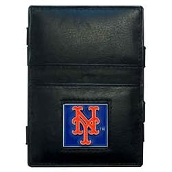 New York Mets Leather Jacob's Ladder Wallet