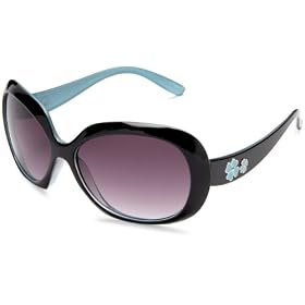Fantas-Eyes Women's Lucky Charm Oversized Sunglasses