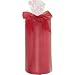 Red Glitter Pillar Candle