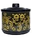 Tyler Candles 10312 Black and Gold Damask Mixer Melter Pot