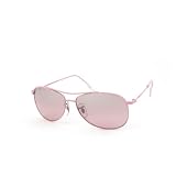 Ray Ban Junior 9521s Pink Frame/Pink Gradient Mirror Lens Metal Sunglasses, 50mm