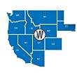 Navionics NAV-MSD/HM-W HotMaps Western United States on SD/microSD Card
