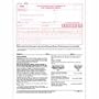 TOP2202 - 1096 Tax Form, 2 Part with Carbon, 8x11, 10/PK