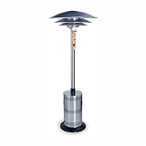 Endless Summer 235000 Triple Dome Propane Patio Heater - Stainless Steel - 40,000 BTU