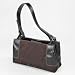 Women's Nine & Co. Nine West Purse Handbag Triple Shot Brown/Black