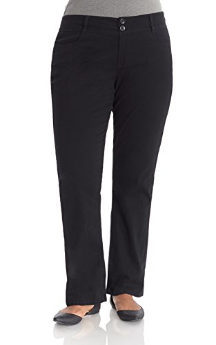 WallFlower Juniors Plus Size Seriously Straight Chino Pants