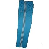 Adidas Supergirl Original Pants Aqua Blue / White Stripes