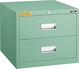 ＴＲＵＳＣＯ　ＬＶＥ型キャビネット　５００Ｘ５５０ＸＨ４２０　引出２段　2523841 LVE427