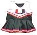 Size 4 Miami Hurricanes Children's Cheerleader Outfit/Uniform - NCAA College