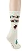Foot Traffic, Women's Education-Theme Socks, Reading Books (Shoe Sizes 4-10)