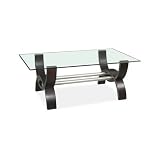 Quantam Cocktail Table in Dark Merlot