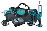 Makita LXT320 Impact Driver, Wrench and Flashlight Combo Kit [並行輸入品]