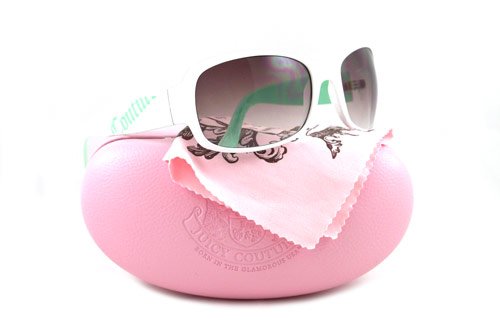 JUICY COUTURE SUNGLASSES JU 0EN4 WHITE