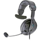 Headphone/Microphone Combo for DJs and Broadcasters