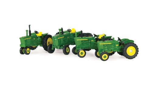 Ertl Collectibles 1:64 John Deere 1010 2010 3010 And 4010 Tractor Set Picture