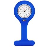 TRIXES Nurses Dark Blue Gel Silicone Plastic Fob Watch
