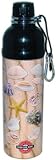 STAINLESS STEEL WATER BOTTLE – SEASHELL DESIGN- GO GREEN – BPA FREE