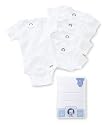 Gerber 5-Pack Onesies Brand One Piece Underwear - White, 0-3 Months