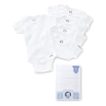 Gerber 5-Pack Onesies Brand One Piece Underwear - White, 24 Months