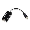 Cable Matters DisplayPort to HDMI/DVI/VGA Male to Female 3-in-1 Adapter