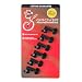 Grover 205BC6 Mini Rotomatic Guitar Tuners (Black Chrome) (Set of 6/Inline)