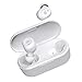 SoundPEATS True Wireless Earbuds 5.0 Bluetooth Headphones in-Ear Stereo Wireless Earphones with Microphone Binaural Calls, One-Step Pairing, Total 35 Hours, TrueFree Plus - White