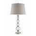 Stein World 99839 Caitlyn Glass Table Lamp, 16" x 16" x 32.25"