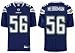 Shawne Merriman San Diego Chargers #56 Authentic Reebok NFL Football Jersey - New 2007 Design (Navy)