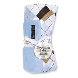 Blue Prep School Velour Blanket