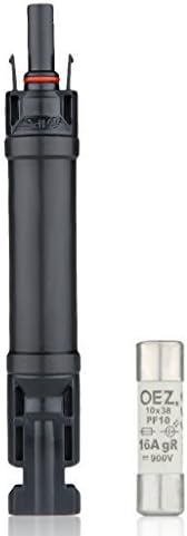 30A MC4 in-line Fuse Connector Solar Panel cable Connectors, UV-approved Connector Head