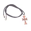 Armenian Cross - olive wood necklace, necklace is 60cm long - 23.5 inches)