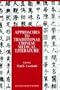 Approaches to Traditional Chinese Medical Literature