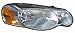 2004-2006 Chrysler Sebring Right Side -- Headlamp HeadLight Convertible/sedan replaces OEM 4806036AB Interchange 114-813 Partslink CH2503150