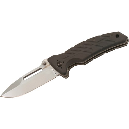 Ontario 8750 XM-1 Plain Edge Folder, Black On Sale