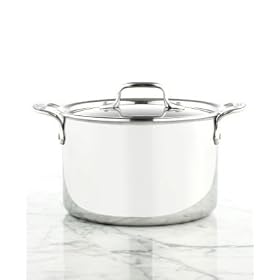 All-Clad Stainless Steel Covered Soup Pot, 4-1 2 Qt. by All-Clad