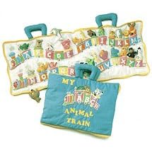 ABC Animal Train Travel Bag by Pockets of Learning