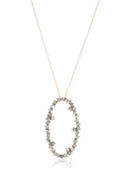 Kalan by Suzanne Kalan Starburst Oval Necklace