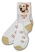 For Bare Feet Dog Breed Yellow Labrador Retriever Roll Down Socks