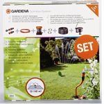 Gardena 1507 Pop-Up Oscillating Sprinkler System Complete Set
