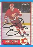 Joel Otto, Calgary Flames Autographed Card