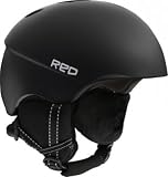 Red Damen Snowboardhelm HI-FI, black eu, 53-55 cm, 253903
