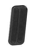 Lokar XBAG-6085 Black Throttle Pad with Insert