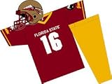 Florida State Seminoles Youth NCAA Team Helmet and Uniform Set by Franklin Sports (Medium)
