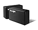 Yes4All Yoga Brick / Yoga Block 9x6x4 for Exercise, Pilates, Workout, Fitness & Gym – Eco Friendly Yoga Block / Yoga Foam Block (set of 2, Black)