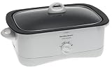 Hamilton Beach 9-Inch x 13-Inch Rectangular 6-Quart Slow Cooker