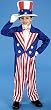 Uncle Sam with Hat Kids Costume