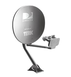 Terk 18"x 20" DIRECTV&iquest; Satellite Dish Antenna with 3 Dual LNBs