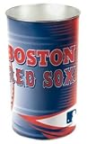 Boston Red Sox MLB 15 Inches Metal Trash Can/Waste Basket