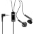 Nokia OEM ORIGINAL Nokia HS-47 Stereo Earbud Handsfree Headset for the 5300 XpressMusic 5200 7373 7390 6300 E61 E62 E90 BLACK