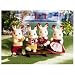 Calico Critters Hopscotch Rabbit Family